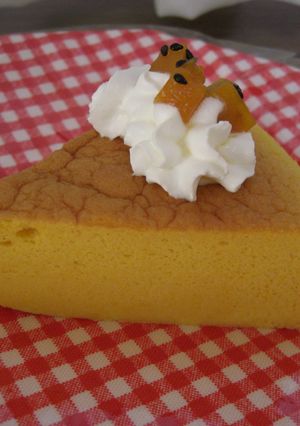 しっと～りかぼちゃのスフレケーキ-レシピのメイン写真