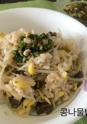 韓国料理 コンナムルパブ(豆もやしご飯)-レシピのメイン写真