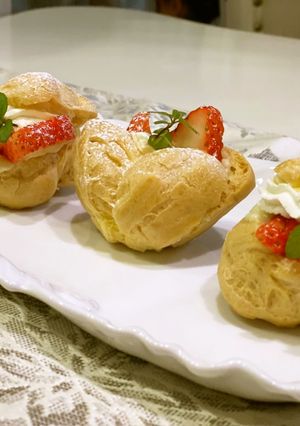 小麦粉不使用！お米のシュークリーム！-レシピのメイン写真