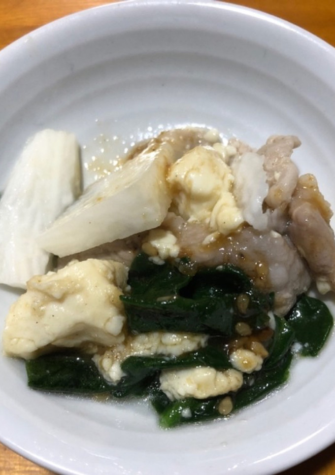 鉄分たっぷり!長芋の豚肉炒め-レシピのメイン写真