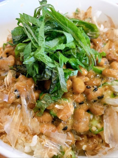 クセになる!納豆とオクラ超ネバネバ丼!-レシピのメイン写真