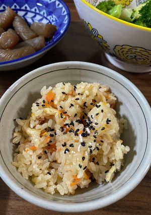 家にあるもので簡単！炊き込みご飯-レシピのメイン写真
