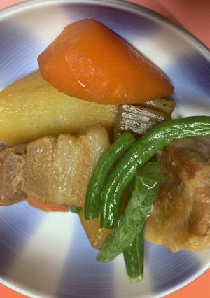 牡蠣醤油で豚バラ大根-レシピのメイン写真