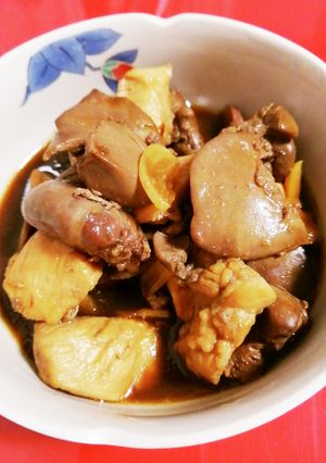 サッパリ食べる鶏もつ煮-レシピのメイン写真