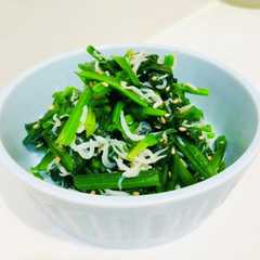 รูปของ ☆ヘルシー副菜♫ほうれん草のしらす和え☆