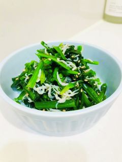☆ヘルシー副菜♫ほうれん草のしらす和え☆-レシピのメイン写真