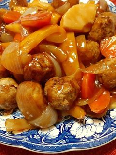 ふわふわ肉だんご甘酢あん-レシピのメイン写真