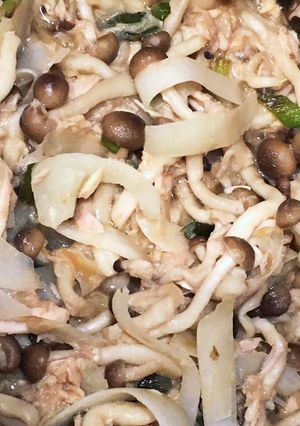 大根の皮としめじツナの和風おかず-レシピのメイン写真