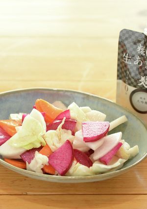 甘酒の簡単べったら漬け-レシピのメイン写真