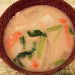 A picture of 寒い日にぴったり！体あったかかす汁.