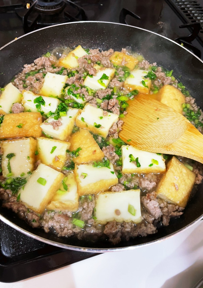 厚揚げとひき肉の和風煮-レシピのメイン写真
