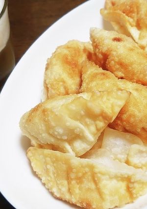 明太子ポテト入り揚げ餃子-レシピのメイン写真