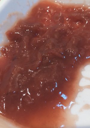 簡単 梅肉ソース-レシピのメイン写真