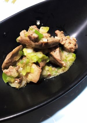やわらか鳥レバーのネギ塩和え-レシピのメイン写真