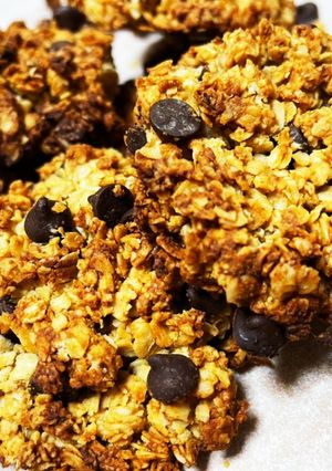 ✾きなこチョコ オートミールクッキー ✾-レシピのメイン写真