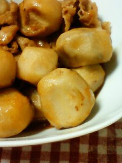 里芋と豚バラ中華ピリ辛煮-レシピのメイン写真