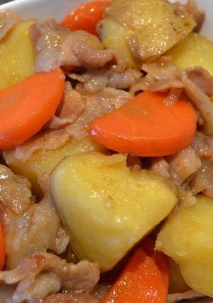 豚バラとジャガイモの照り煮-レシピのメイン写真