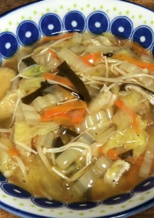 野菜あんかけうどん-レシピのメイン写真