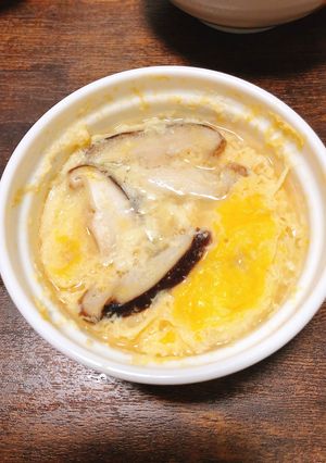 しいたけとカニカマの簡単茶碗蒸し-レシピのメイン写真