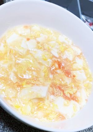 簡単！明太子豆腐の優しいスープ-レシピのメイン写真