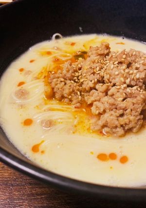 豆乳煮麺-レシピのメイン写真