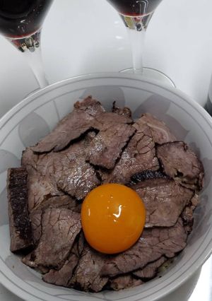 ローストビーフ丼-レシピのメイン写真