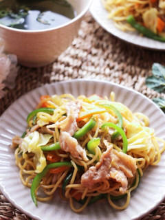 野菜の旨味たっぷり我が家のソース焼きそば-レシピのメイン写真