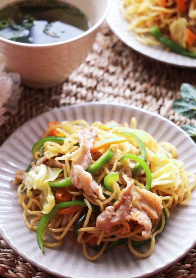 野菜の旨味たっぷり我が家のソース焼きそば-レシピのメイン写真
