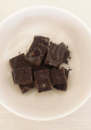 アーモンドミルク生チョコ風（ロカボ）-レシピのメイン写真