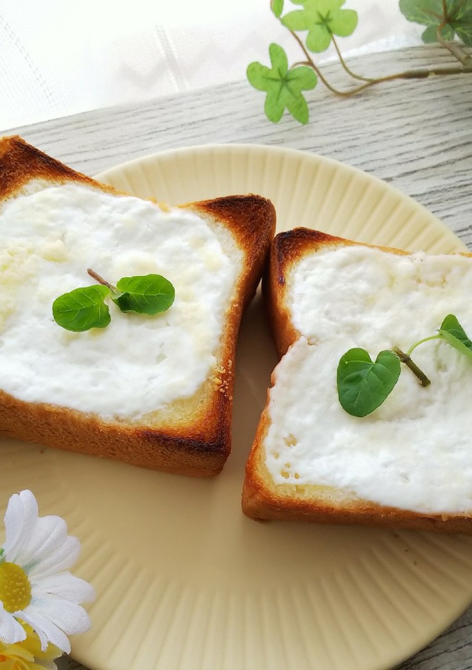 【簡単】お一人様はちみつヨーグルトースト-レシピのメイン写真