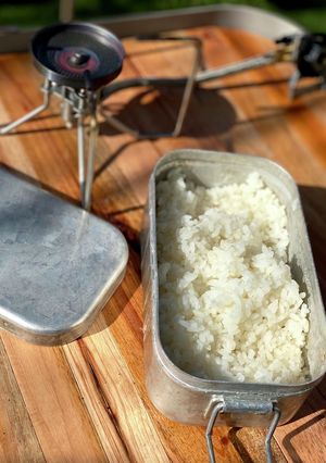 【メスティン】基本のご飯-レシピのメイン写真