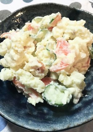 白いポテトサラダ-レシピのメイン写真
