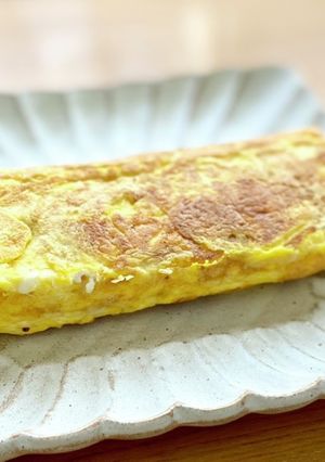とっても美味しいキムチーズ卵焼き-レシピのメイン写真