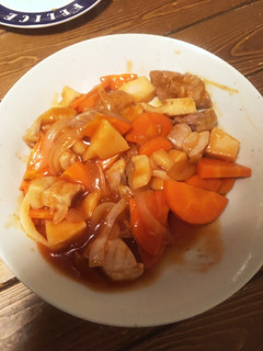 電子レンジで酢豚-レシピのメイン写真