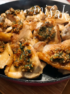 大葉ニンニク生姜味噌☆de☆鶏の味噌焼き-レシピのメイン写真