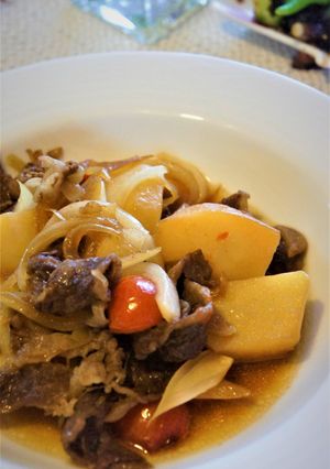 春の新じゃがで✿オリーブオイルの肉じゃが-レシピのメイン写真