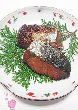 我が家のおせち☆鮭の幽庵焼き♪冷凍可-レシピのメイン写真