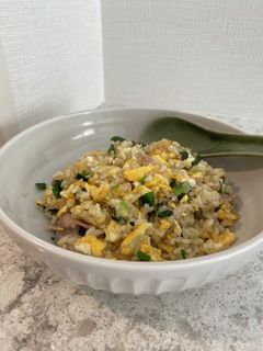 ニラ炒飯-レシピのメイン写真