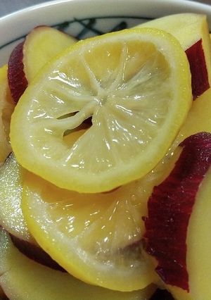さつまいものレモン煮-レシピのメイン写真