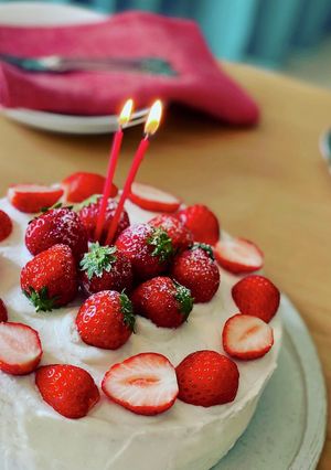 *。☆いちごのショートケーキ☆゜:。*。-レシピのメイン写真