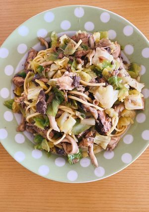 さばとキャベツのペペロンチーノ風-レシピのメイン写真