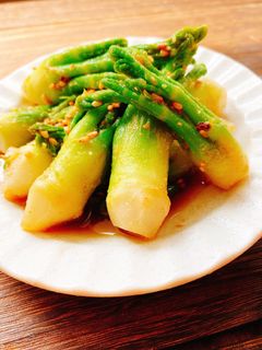 春の逸品♡たらの芽のおひたし(ごま和え)-レシピのメイン写真