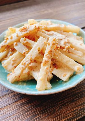山うどのサラダ♡ごまマヨドレッシング-レシピのメイン写真