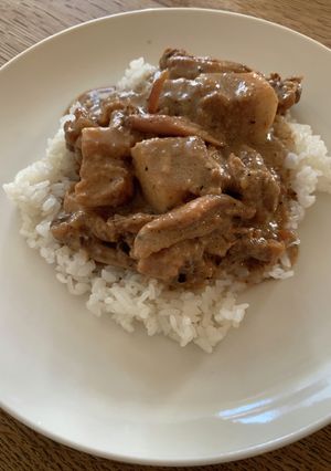 ピキヌー風レッドカレー-レシピのメイン写真
