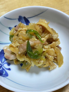 長ネギ、油揚げ、豚肉の副菜-レシピのメイン写真