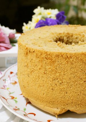 超ふわっふわ★紅茶のシフォンケーキ-レシピのメイン写真
