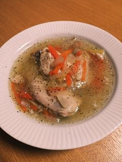 ツインシェフで簡単手羽先スープ-レシピのメイン写真