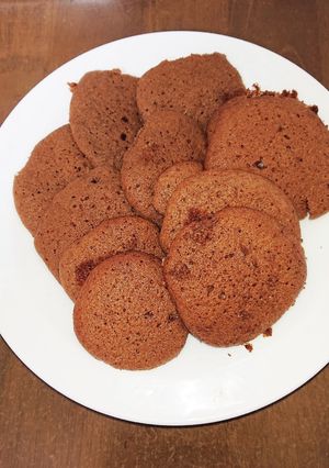 まるぼうろ風 ココア黒糖クッキー-レシピのメイン写真
