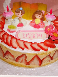 おひな祭りケーキ　苺のフレジェ♪-レシピのメイン写真