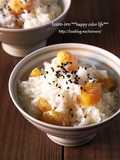 甘露煮を使ってホッコリ甘めの栗おこわ♪